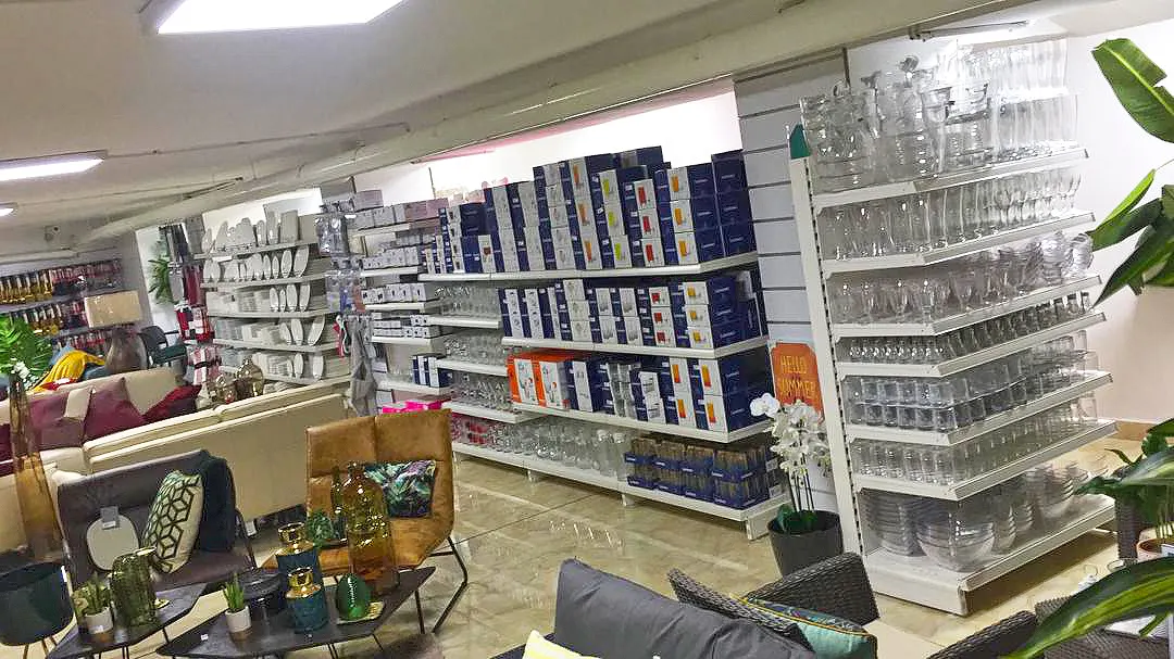 Magasin décoration et bazar – autre vue du chantier