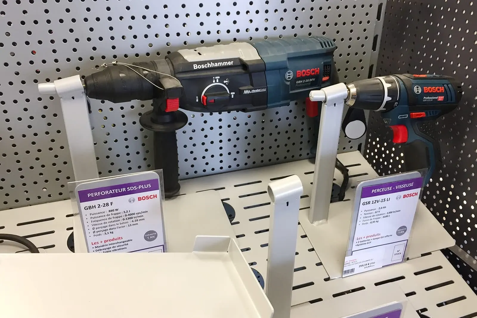 Agencement d’un magasin de bricolage – autre vue du chantier