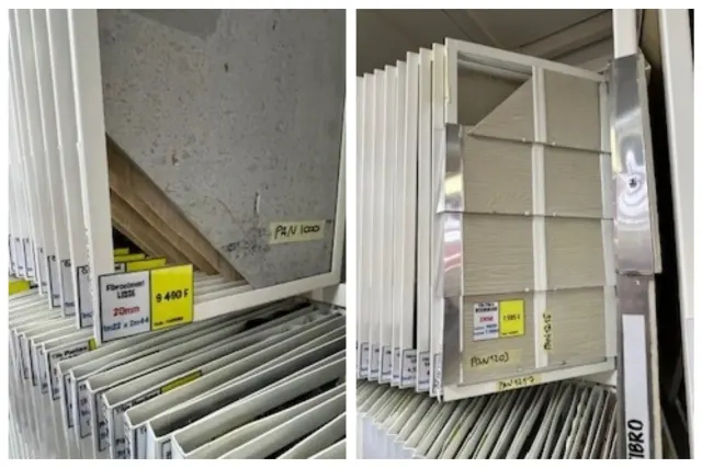 Hardware and building materials store – close-up view