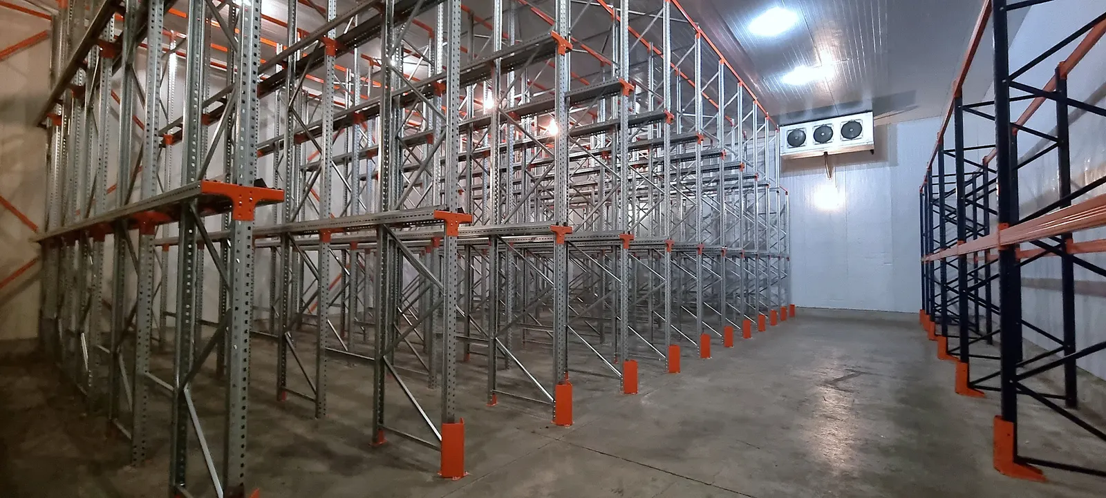 Racks à palettes en chambre froide – Thézan-lès-Béziers (Hérault)