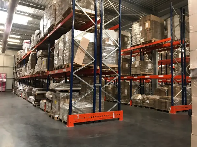 Pallet racking for a wine warehouse – another view of the project
