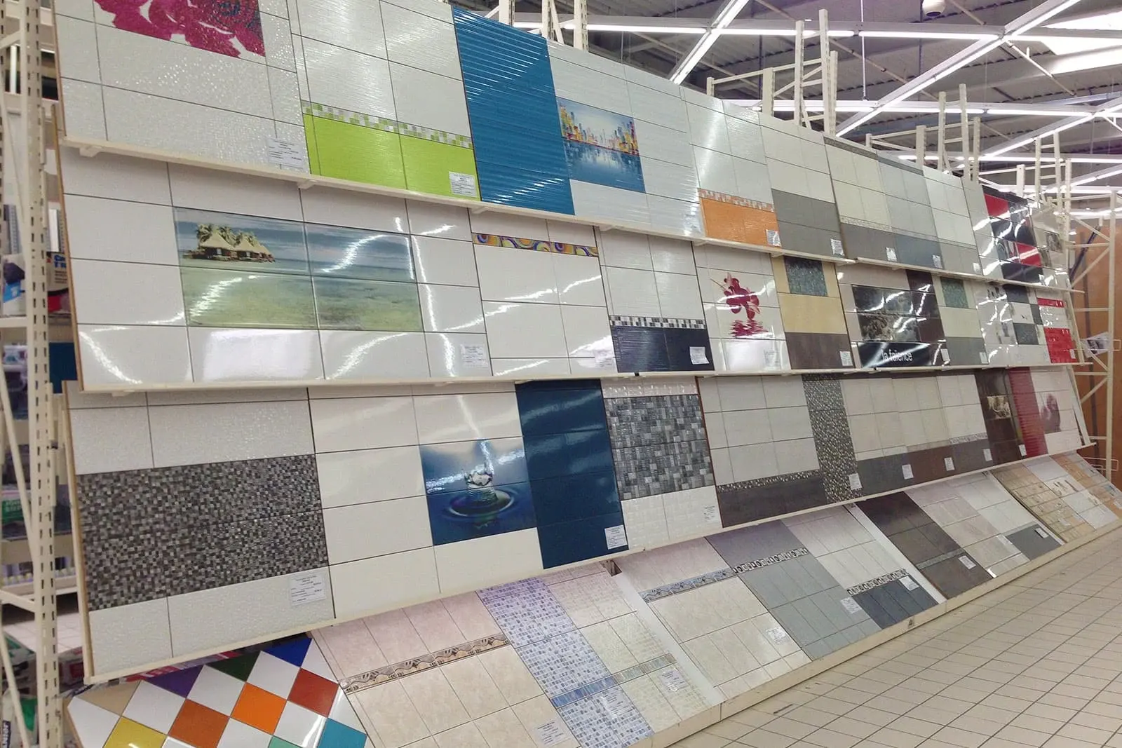 Gondoles pour grande surface – Annonay (Ardèche)