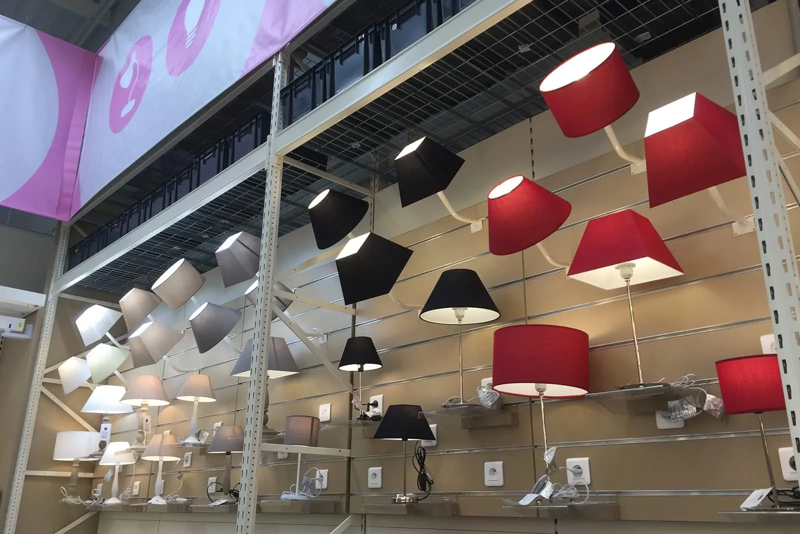 Aménagement d’une grande surface de bricolage – vue d’ensemble du chantier