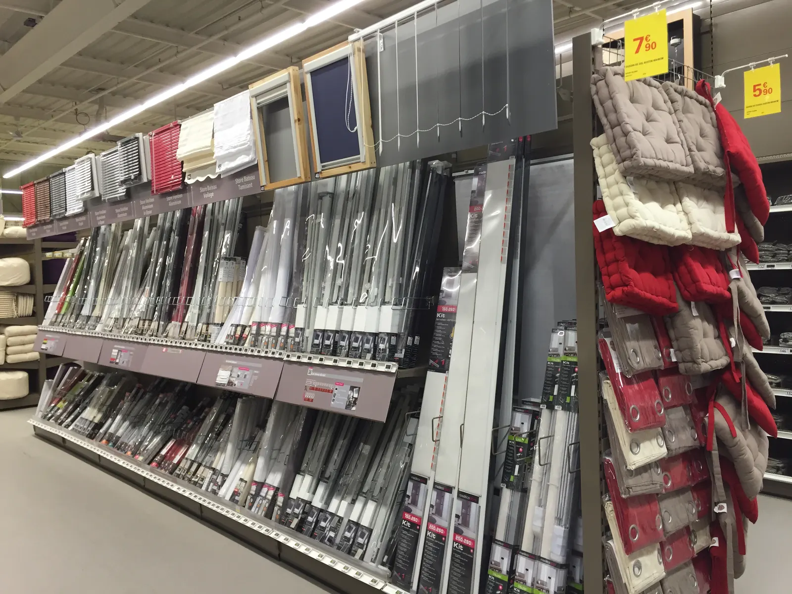 Rayonnage pour grande surface de bricolage – photo 10 du chantier