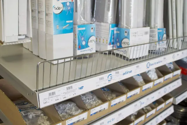 Aménagement GMS d’un hypermarché – autre vue du chantier