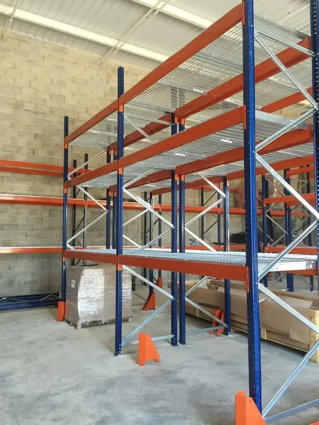 Pallet storage – overall view of the project