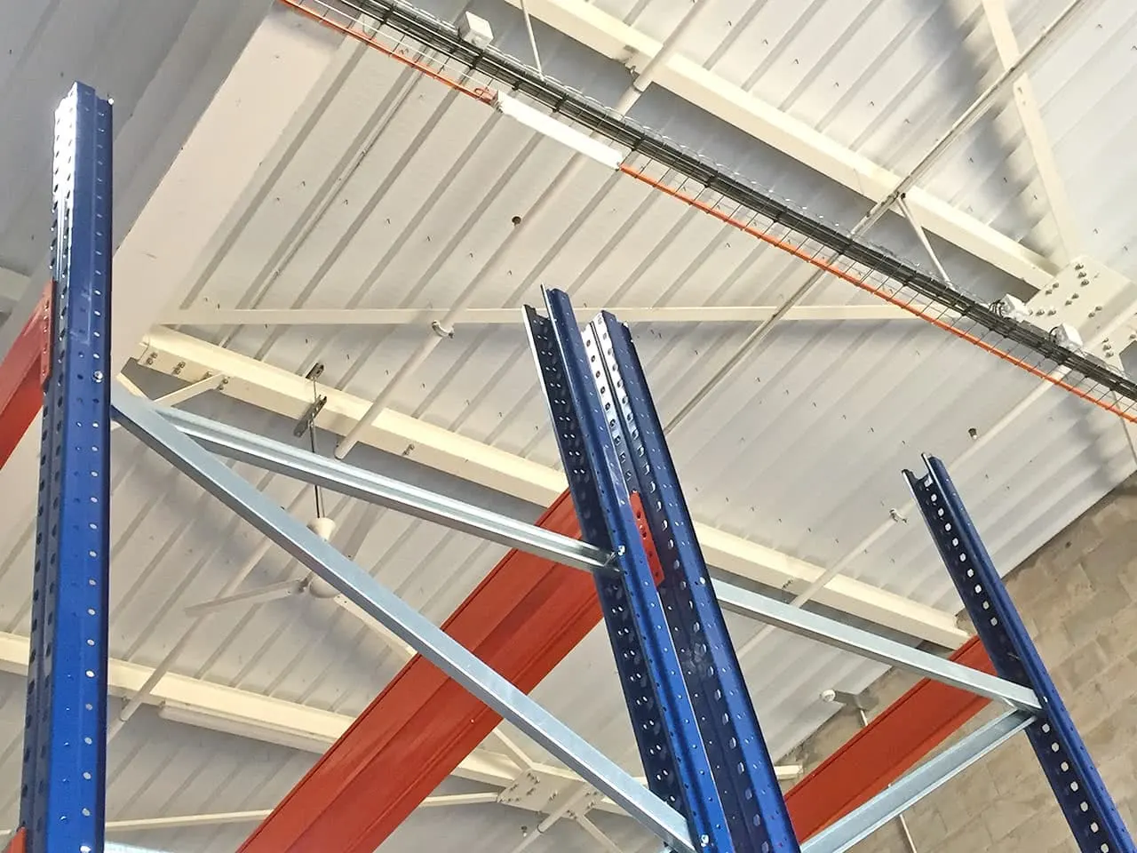 Stockage de palettes – détail de l’installation