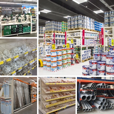 agencement magasin bricolage