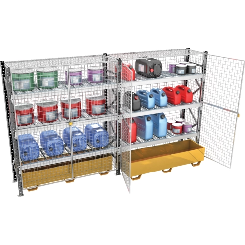 Box de rétention grillagé 1