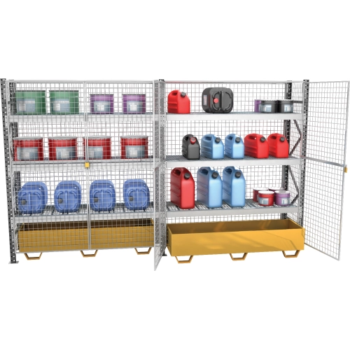 Box de rétention grillagé 2