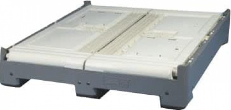 Caisses palettes en plastique repliable 2