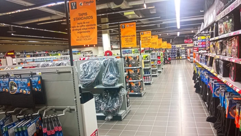 Rayonnage gondole centrale / double face 3