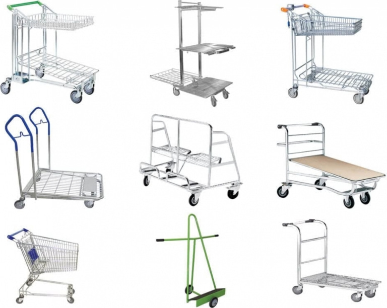 Chariots de magasin 4