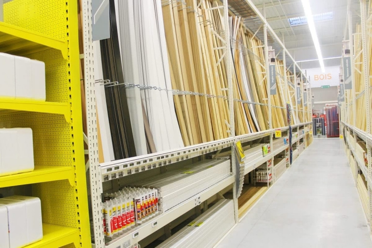 Rayonnage rack semi-lourd d'intégration pour magasin 4