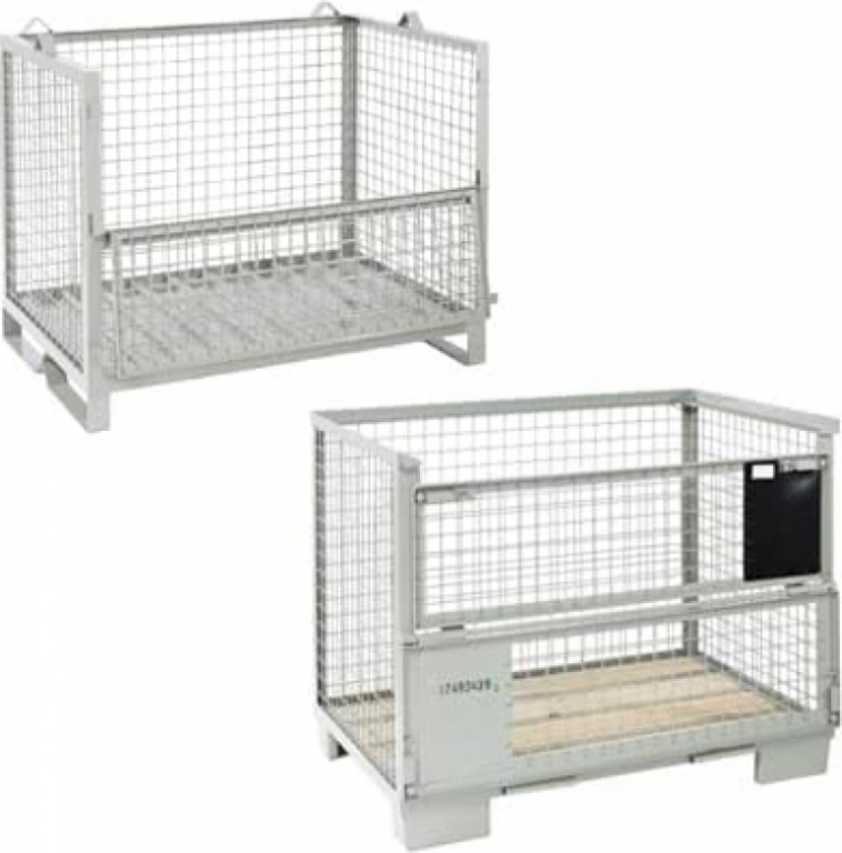 Palette métallique grillagée 1