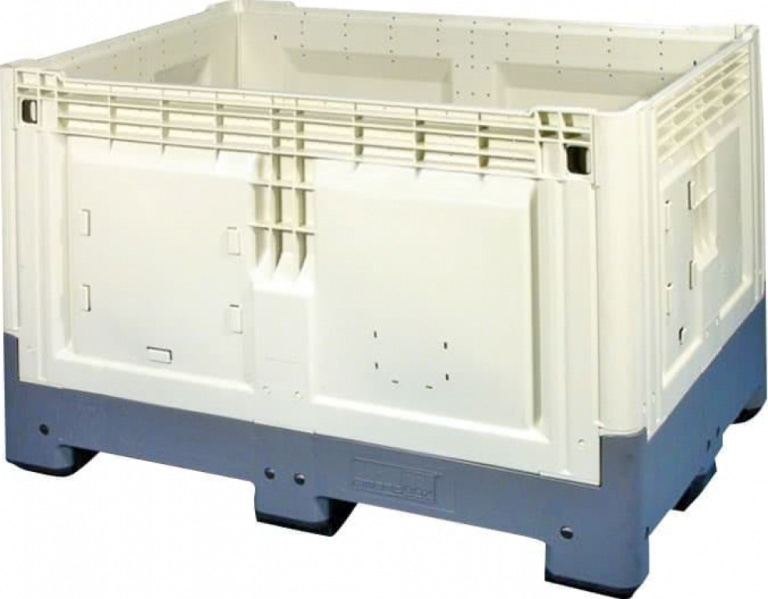 Caisses palettes en plastique repliable 5
