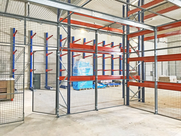 Box à cloison grillagée modulaire 2