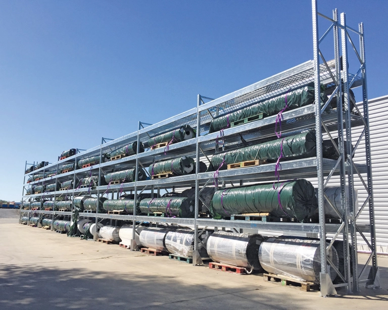 Caillebotis pour rack à palettes 4