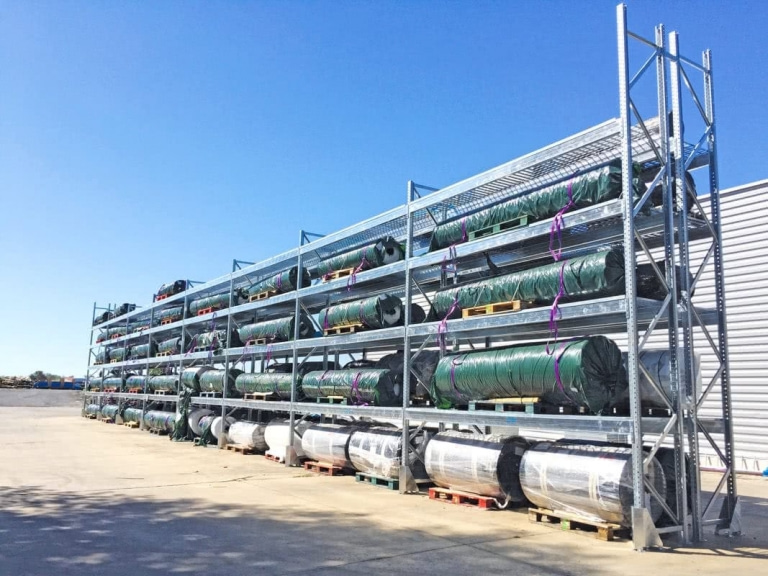 Rayonnage palettes 2