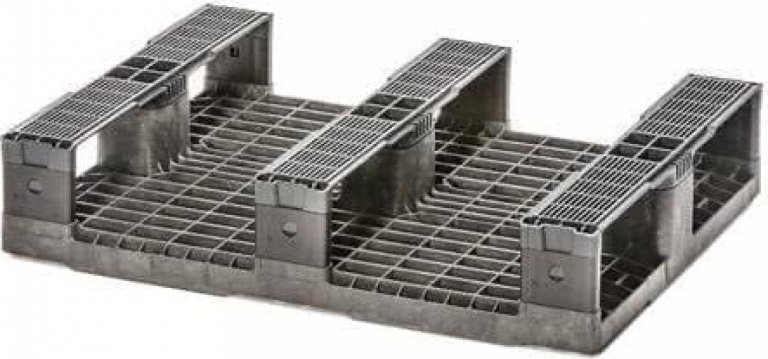 Demi palette europe en plastique 3