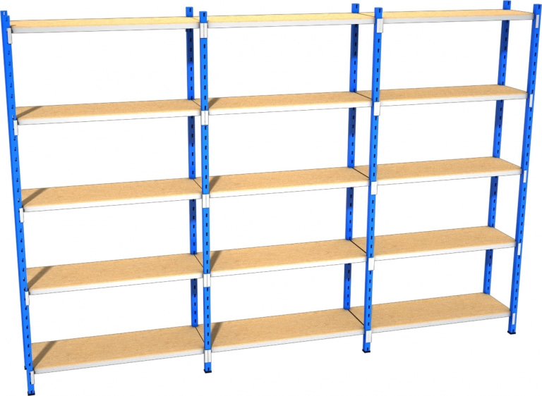 Rayonnage léger peint 3