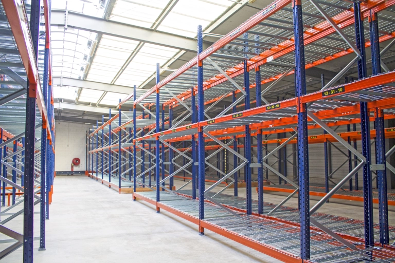 Panneau filaire pour rack à palettes 2