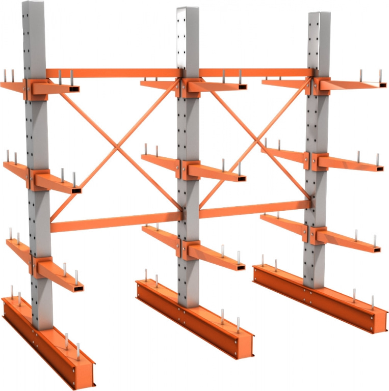 Rayonnage cantilever mi-lourd 2