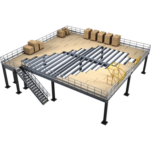 Plateforme de stockage autoportante 1