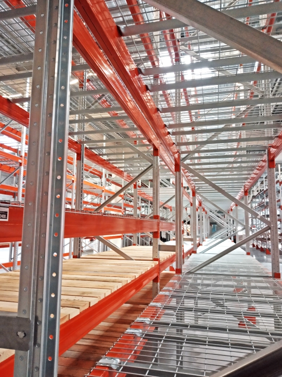 Panneau filaire pour rack à palettes 3