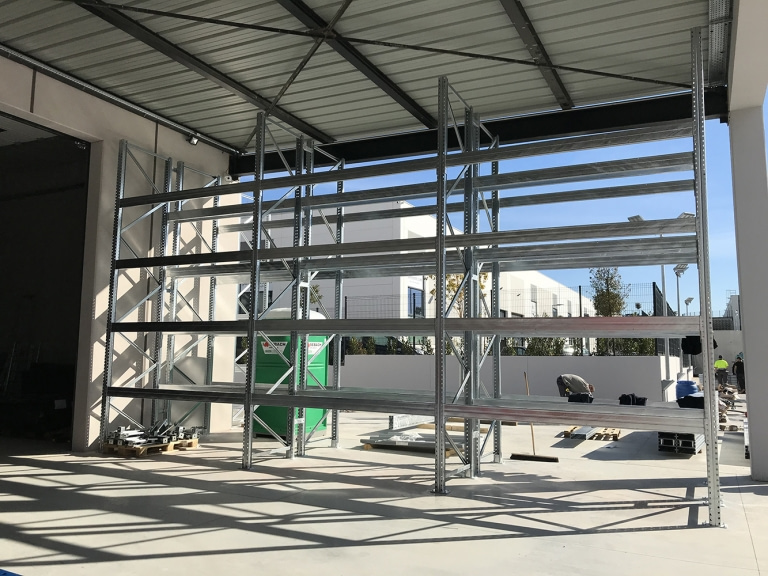 Rayonnage palettes 4