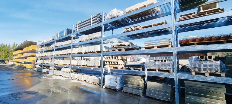 Caillebotis pour rack à palettes 3