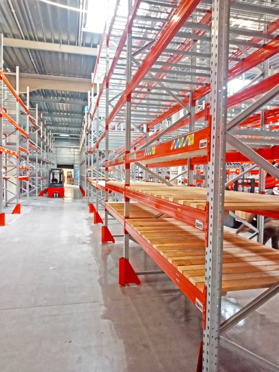 Panneau bois pour rack à palettes 2