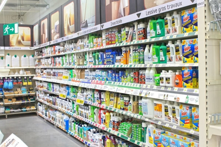 Rayonnage gondole murale / simple face 3