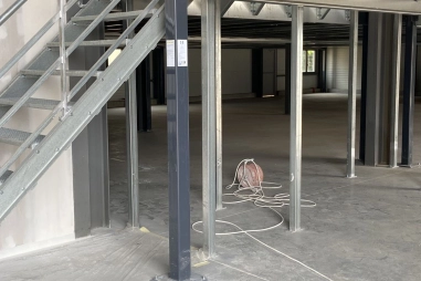 Mezzanine pour entrepôt